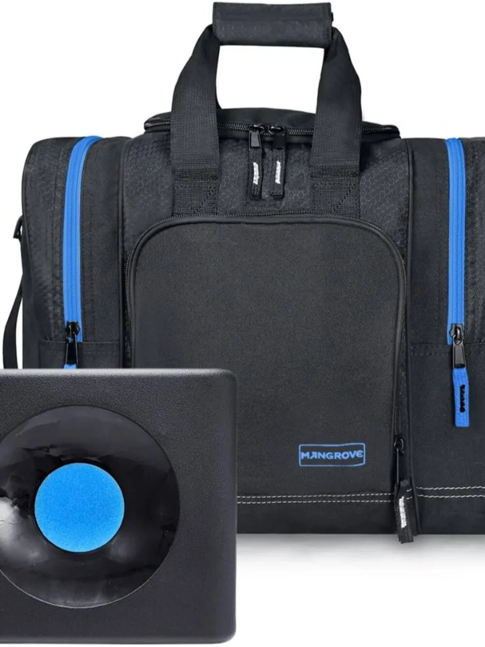 Bowling Ball Bag for Single Ball, 2025 Bowling Bag with Plastic Ball Holder, Dur
